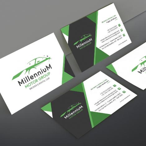 portfolio Business card and printing - Millennium Motor Group
