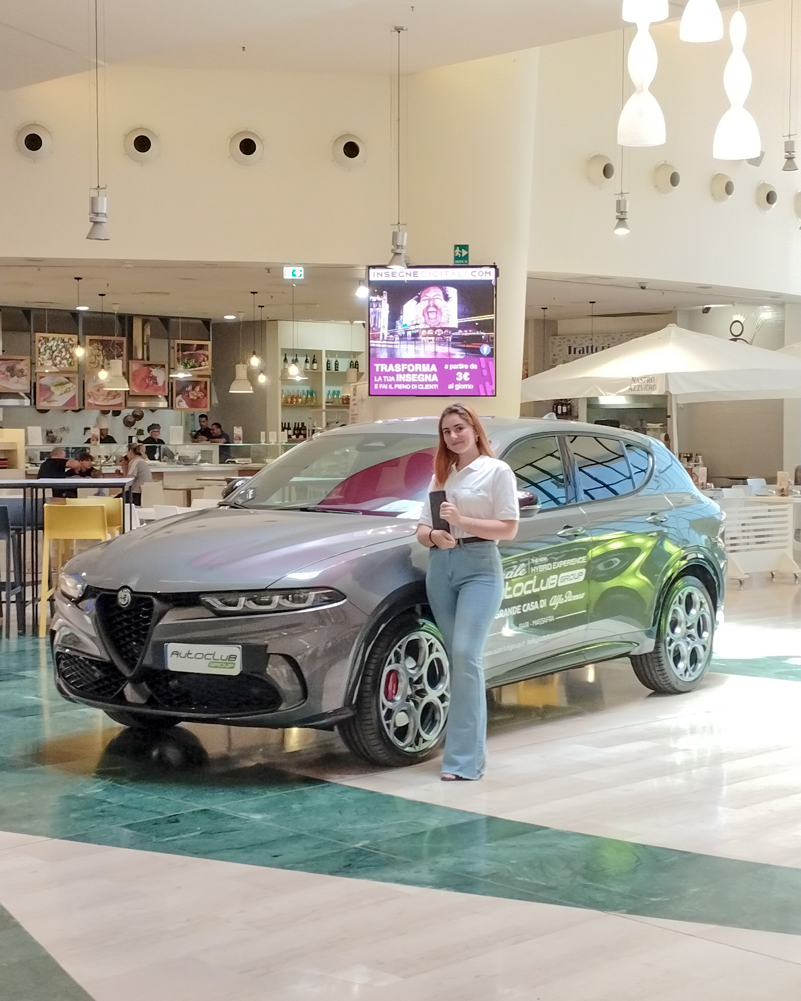 Promoter service - Autoclub Group srl - Ipercoop Mongolfiera Taranto - Noemi Cirillo - BSA Agency promoter agenzia hostess Puglia Promoter service - Autoclub Group srl - Ipercoop Mongolfiera Taranto - Noemi Cirillo - BSA Agency promoter agenzia hostess Puglia