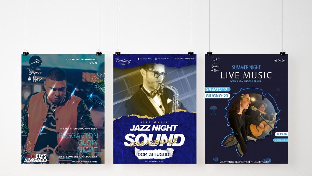Locandine per eventi e serate 79th
