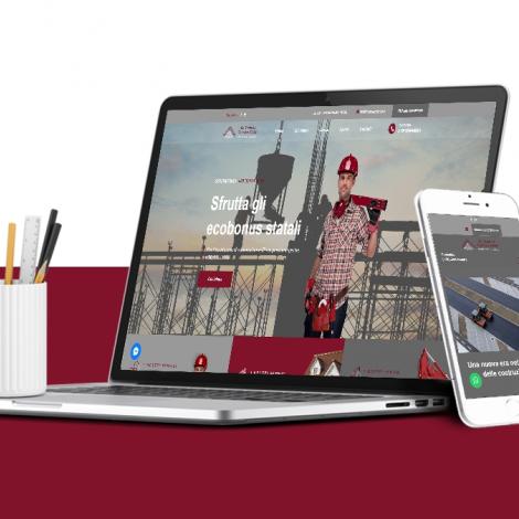 portfolio Creazione sito web aziendale - Impresa Edile De Tommaso
