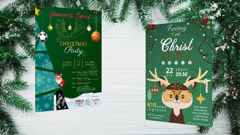 portfolio Graphic design for Christmas posters - Various customers